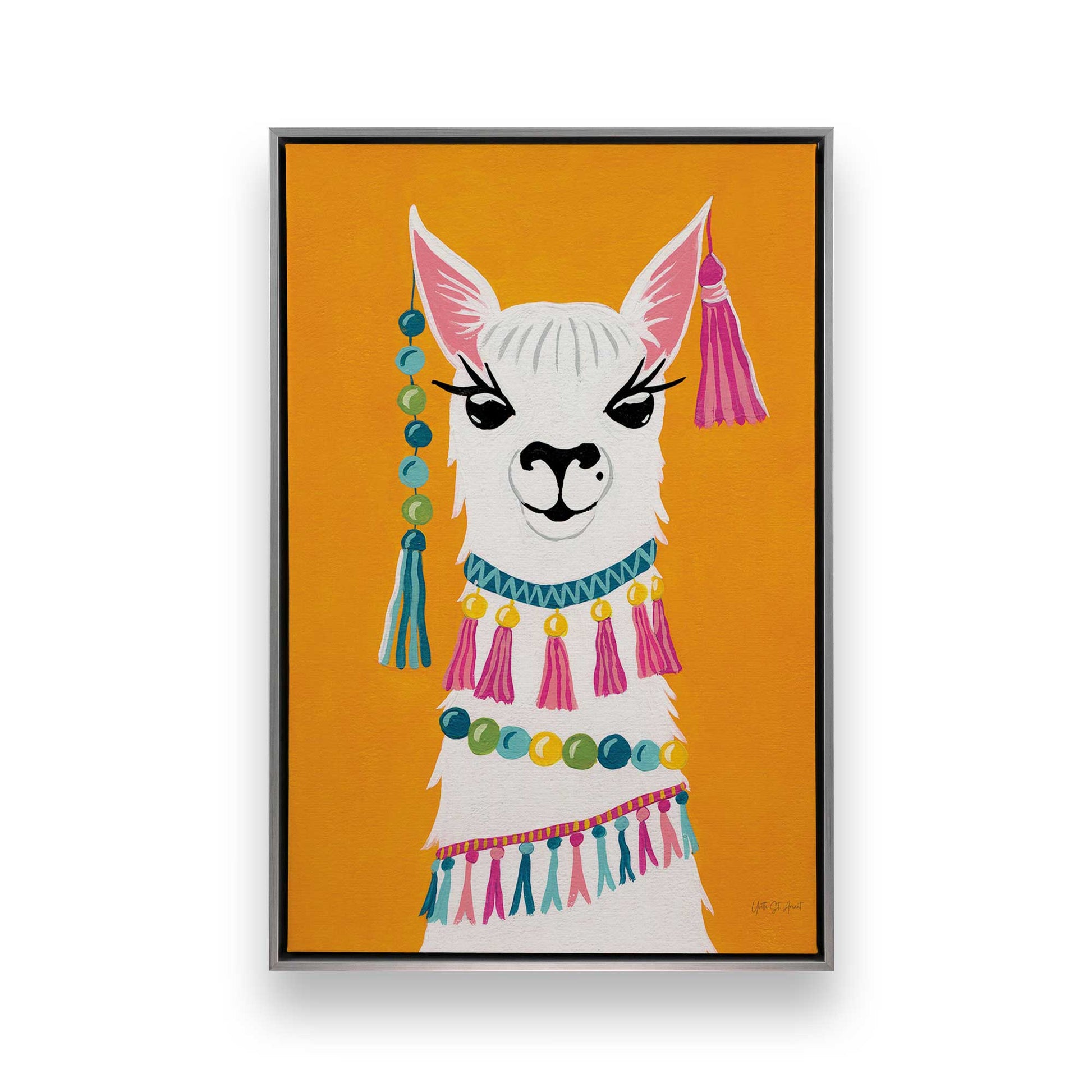 [Color:Polished Chrome], Picture of art in a Polished Chrome frame
