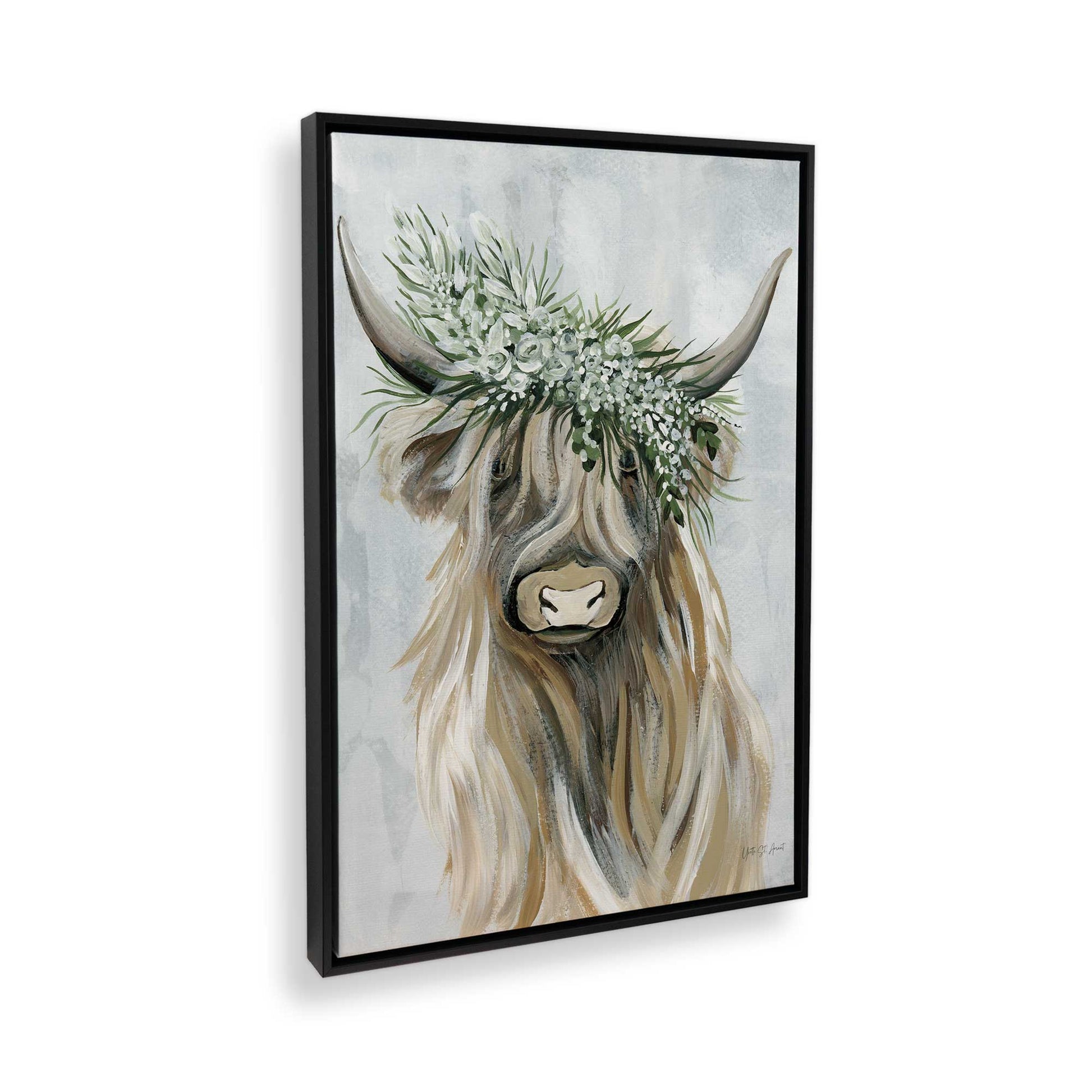 [Color:Satin Black], Picture of the corner of the art