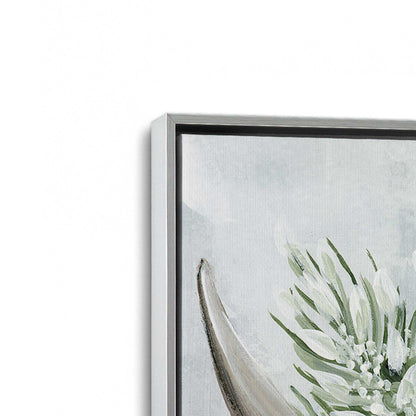 [Color:Polished Chrome], Picture of art in a Polished Chrome frame at an angle