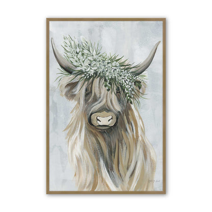 [Color:Brushed Gold], Picture of art in a Brushed Gold frame