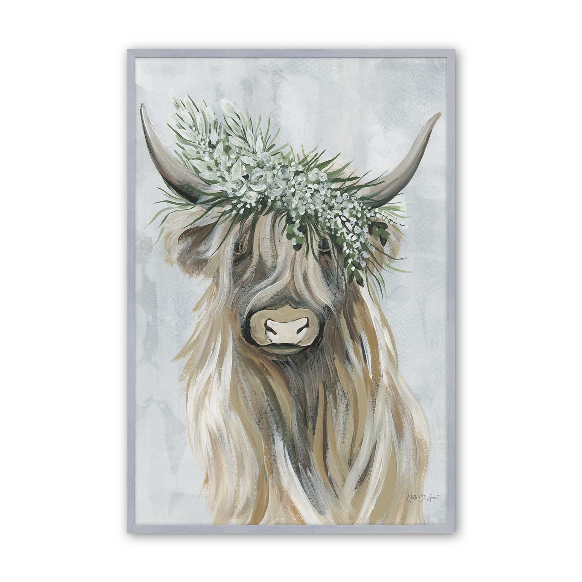 [Color:Polished Chrome], Picture of art in a Polished Chrome frame