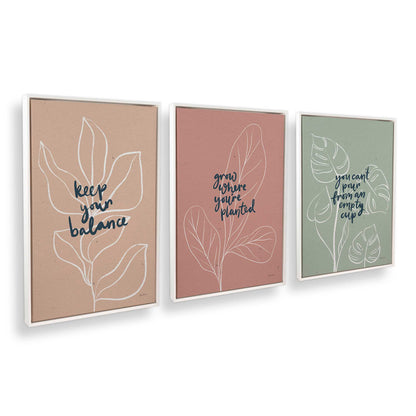 [Color:Opaque White], Picture of art in a White frame at an angle