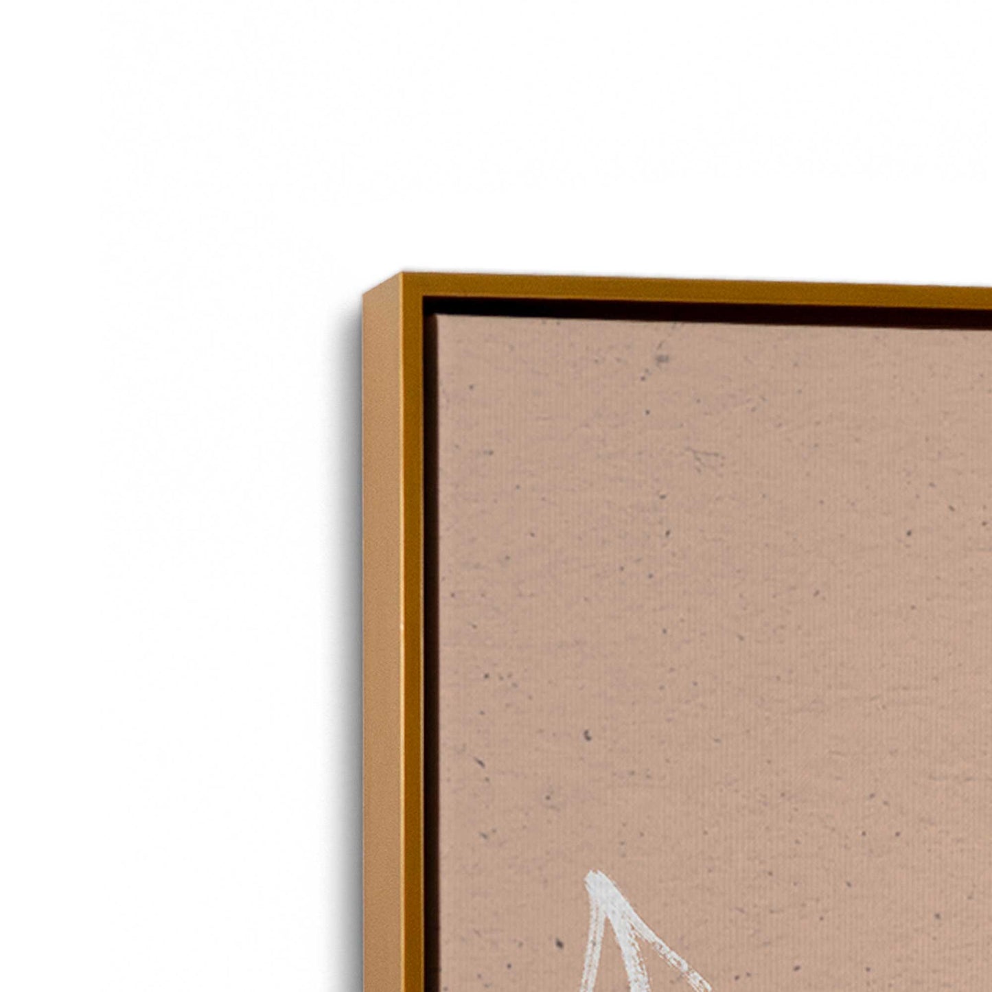 [Color:Polished Gold], Picture of the corner of the art