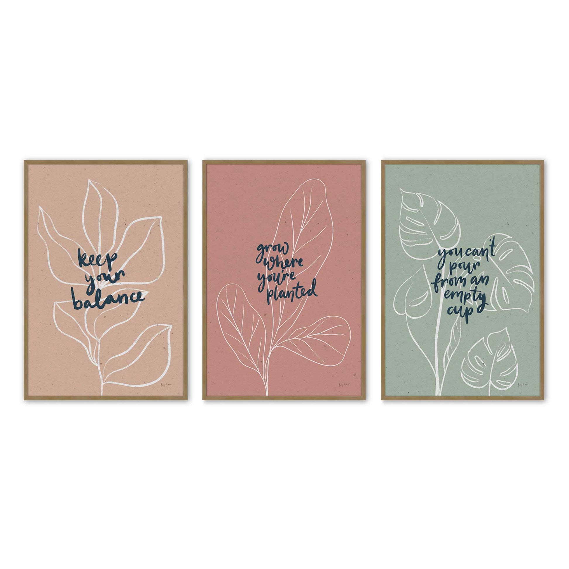 [Color:Brushed Gold], Picture of art in a Brushed Gold frame