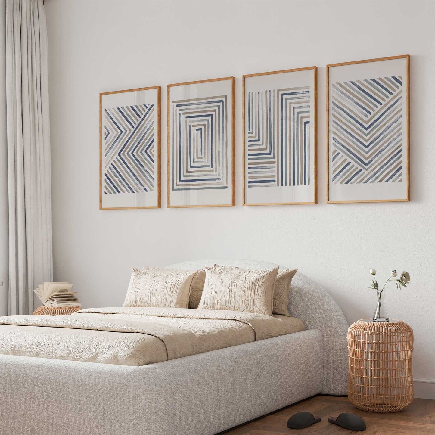 [Color:Weathered Zinc], Picture of art in a Weathered Zinc frame