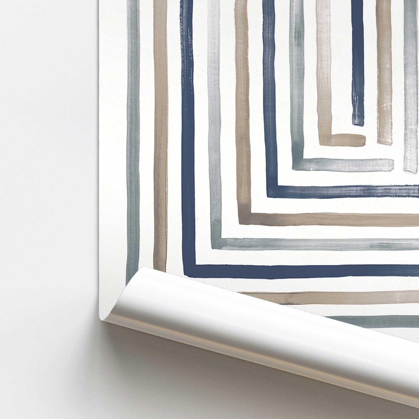 [color:Rolled Print], Picture of close up of art