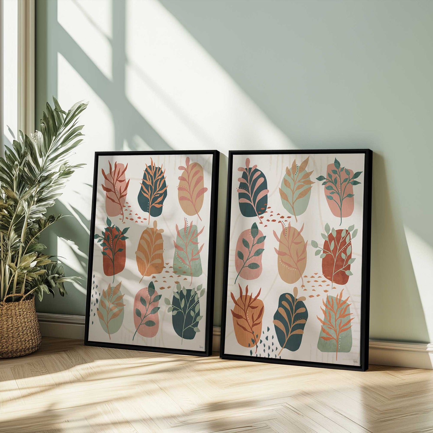 [Color:American Maple], Picture of art in a American Maple frame