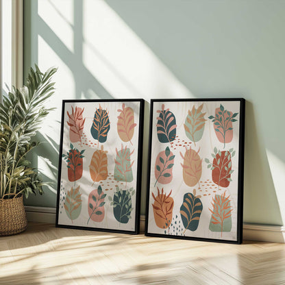 [Color:Opaque White], Picture of art in a White frame