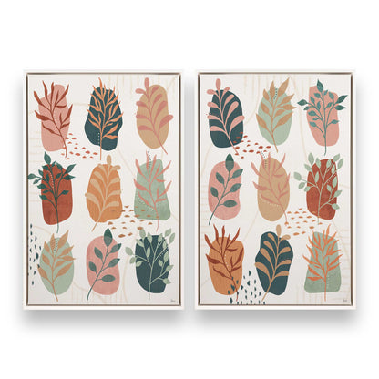 [Color:Opaque White], Picture of art in a White frame