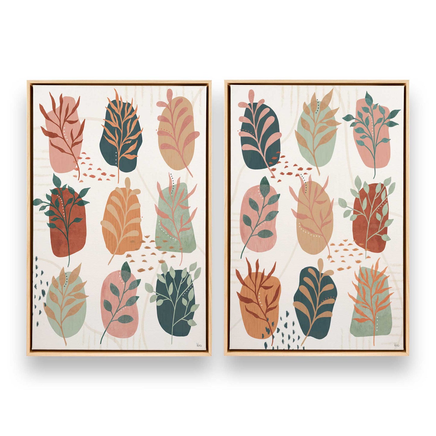 [Color:American Maple], Picture of art in a American Maple frame