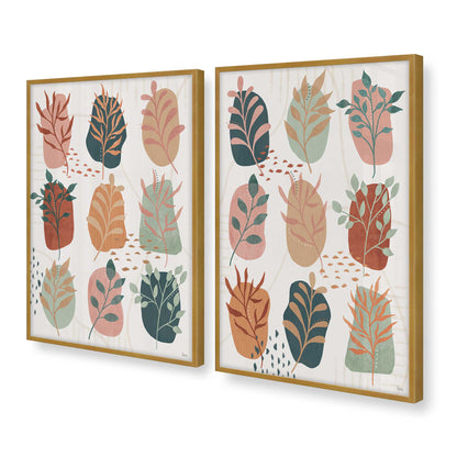 [Color:Polished Gold], Picture of art in a Polished Gold frame at an angle