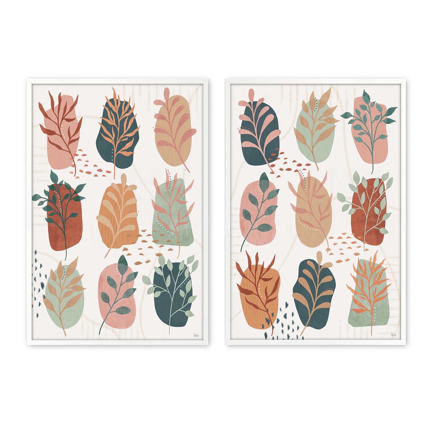 [Color:Opaque White], Picture of art in a Opaque White frame
