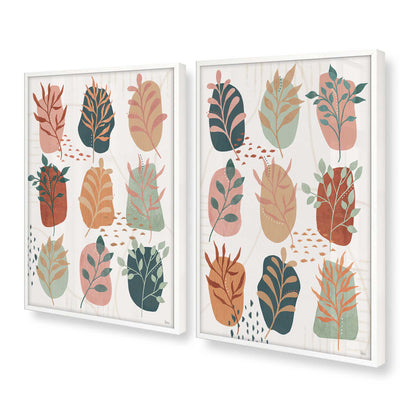 [Color:Opaque White], Picture of art in a Opaque White frame at an angle