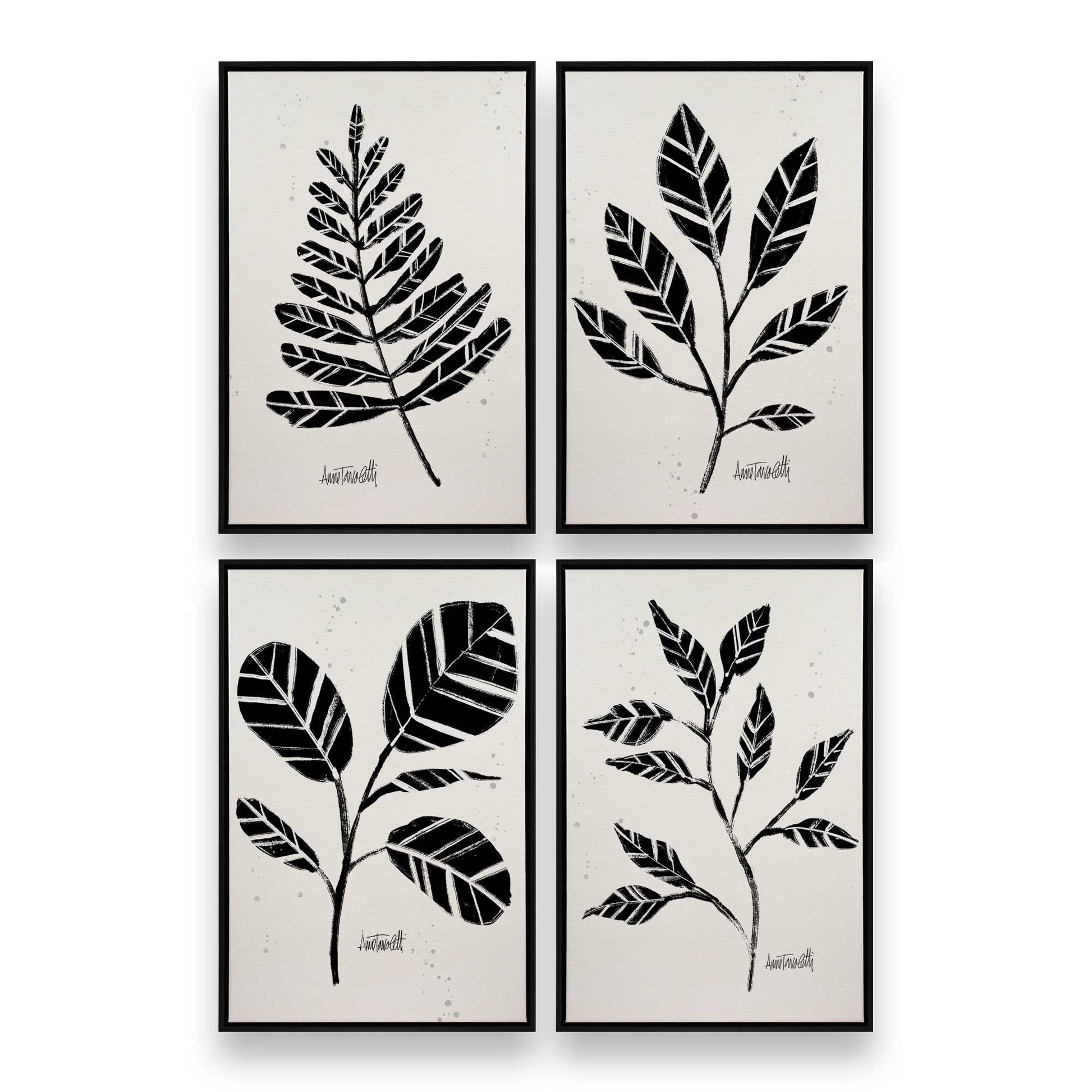 [Color:Satin Black], Picture of art in a Satin Black frame