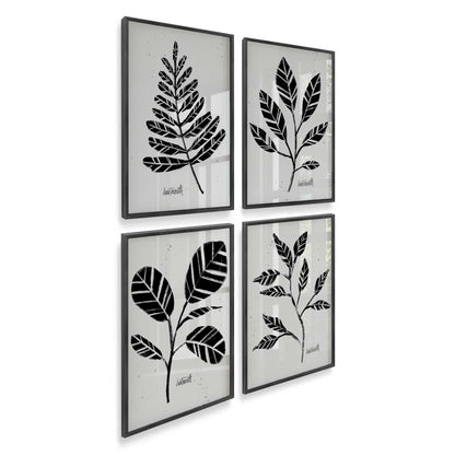 [Color:Weathered Zinc], Picture of art in a Weathered Zinc frame of the corner
