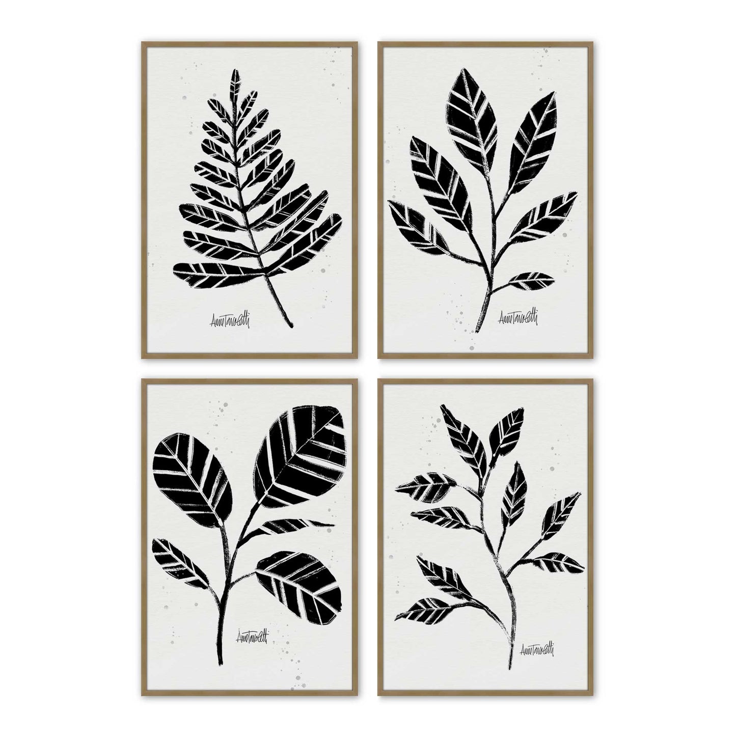 [Color:Brushed Gold], Picture of art in a Brushed Gold frame