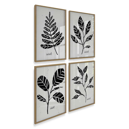 [Color:Brushed Gold], Picture of art in a Brushed Gold frame of the corner