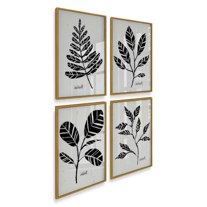 [Color:Polished Gold], Picture of art in a Polished Gold frame of the corner
