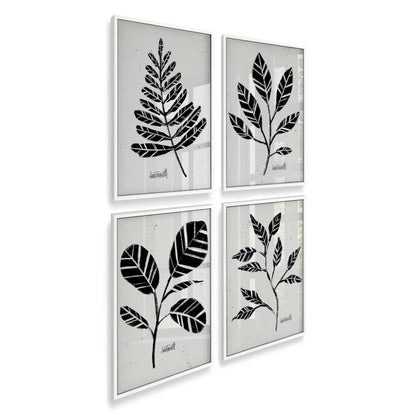 [Color:Opaque White], Picture of art in a Opaque White frame at an angle