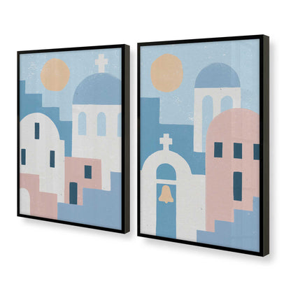 [Color:Satin Black], Picture of art in a Satin Black frame at an angle