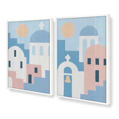 [Color:Opaque White], Picture of art in a Opaque White frame at an angle
