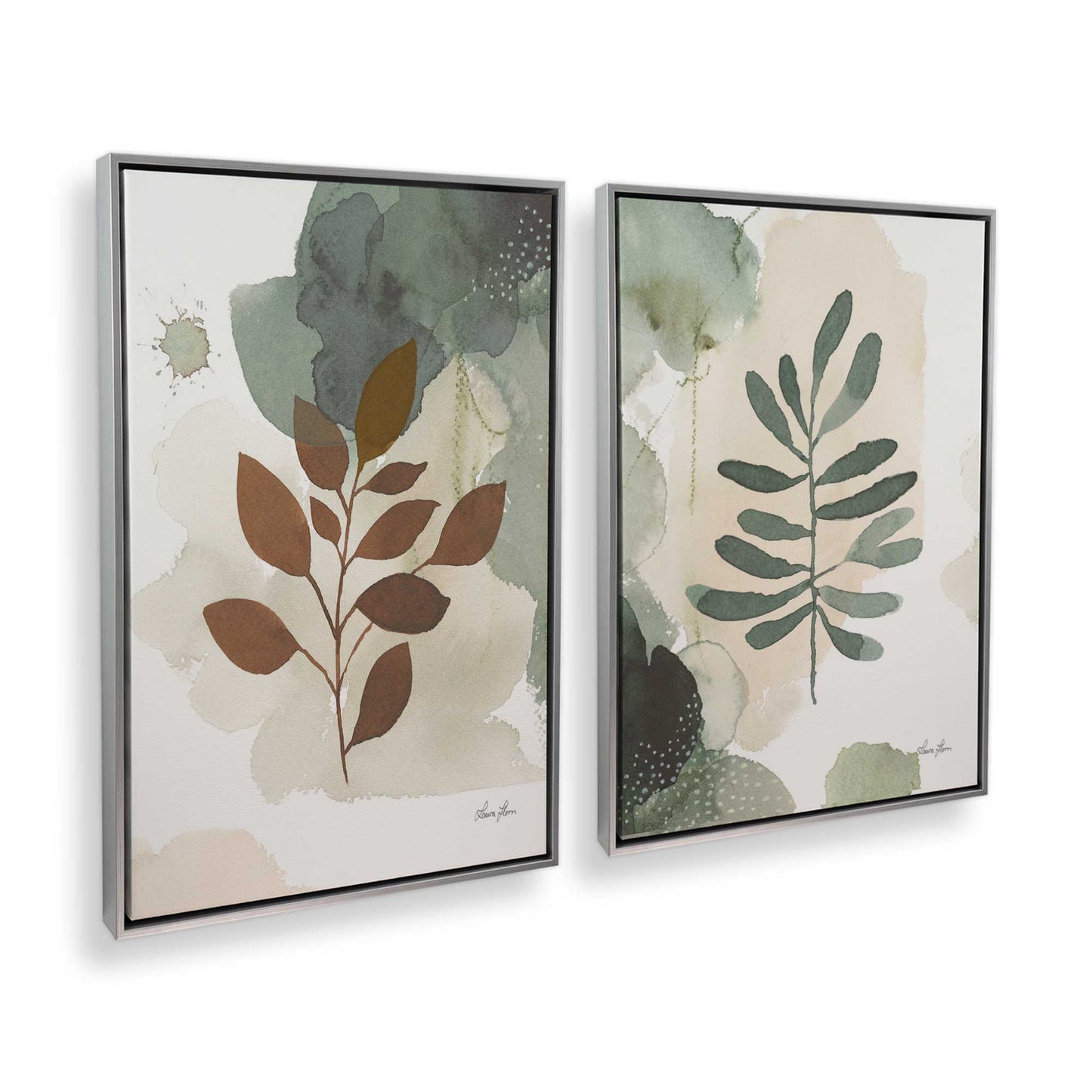 [Color:Polished Chrome], Picture of art in a Polished Chrome frame at an angle