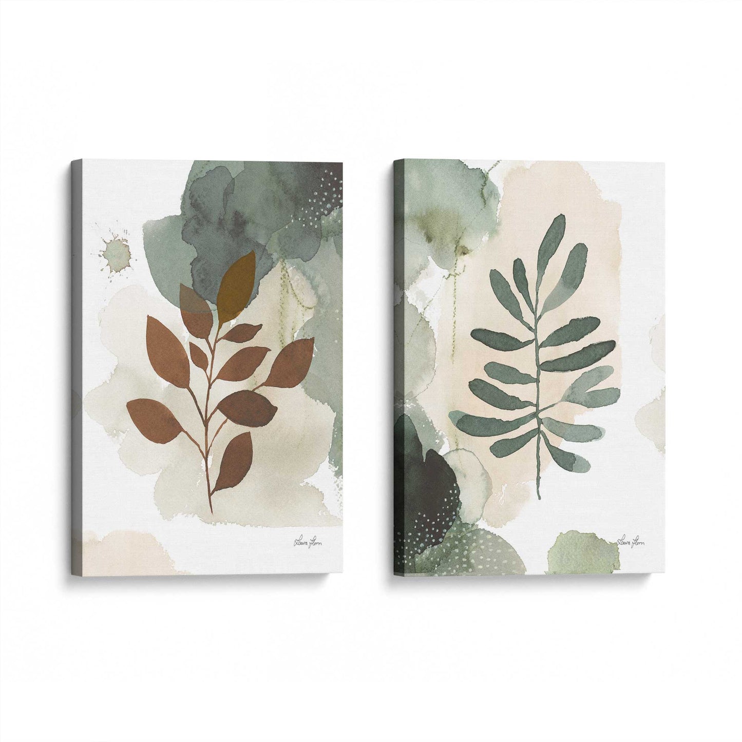 [Color:Stretched Canvas], Picture of art at an angle