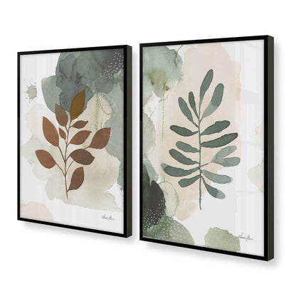 [Color:Satin Black], Picture of art in a Satin Black frame at an angle