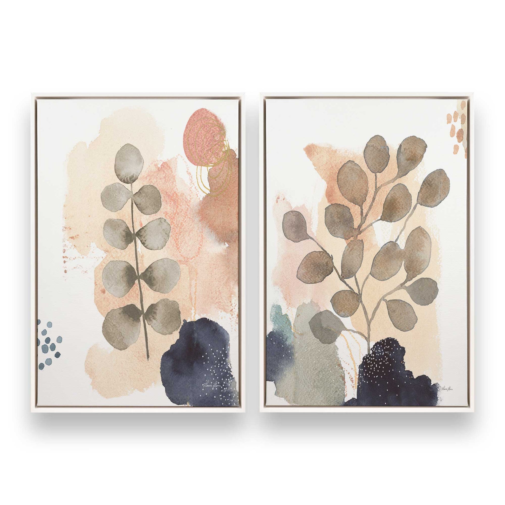 [Color:Opaque White], Picture of art in a White frame