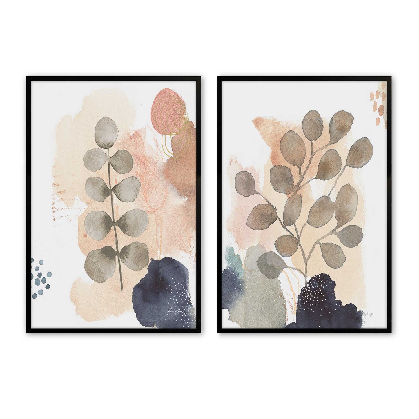 [Color:Satin Black], Picture of art in a Satin Black frame