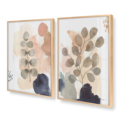 [Color:Raw Maple], Picture of art in a Raw Maple frame at an angle