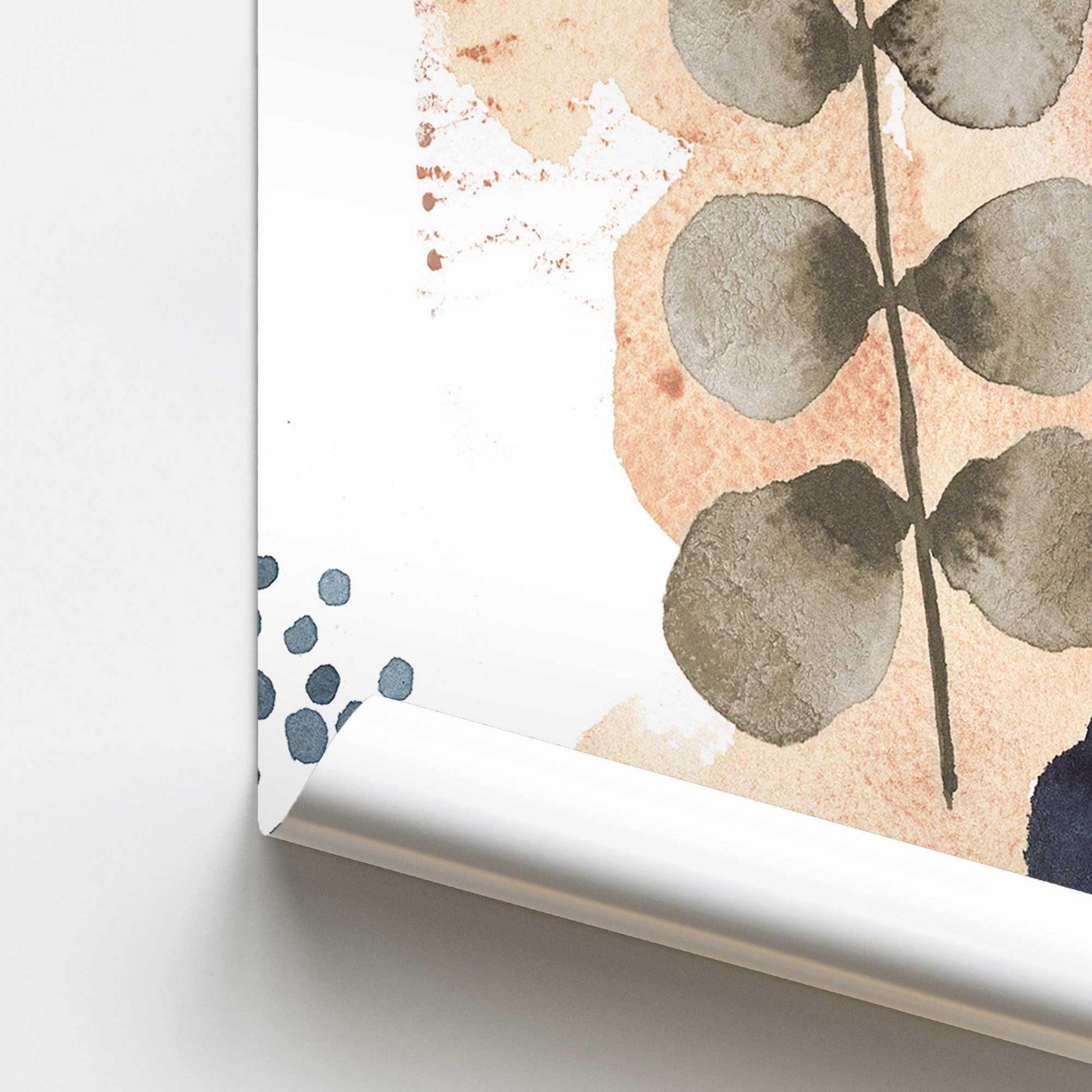 [color:Rolled Print], Picture of close up of art