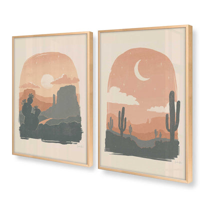 [Color:Raw Maple], Picture of art in a Raw Maple frame at an angle