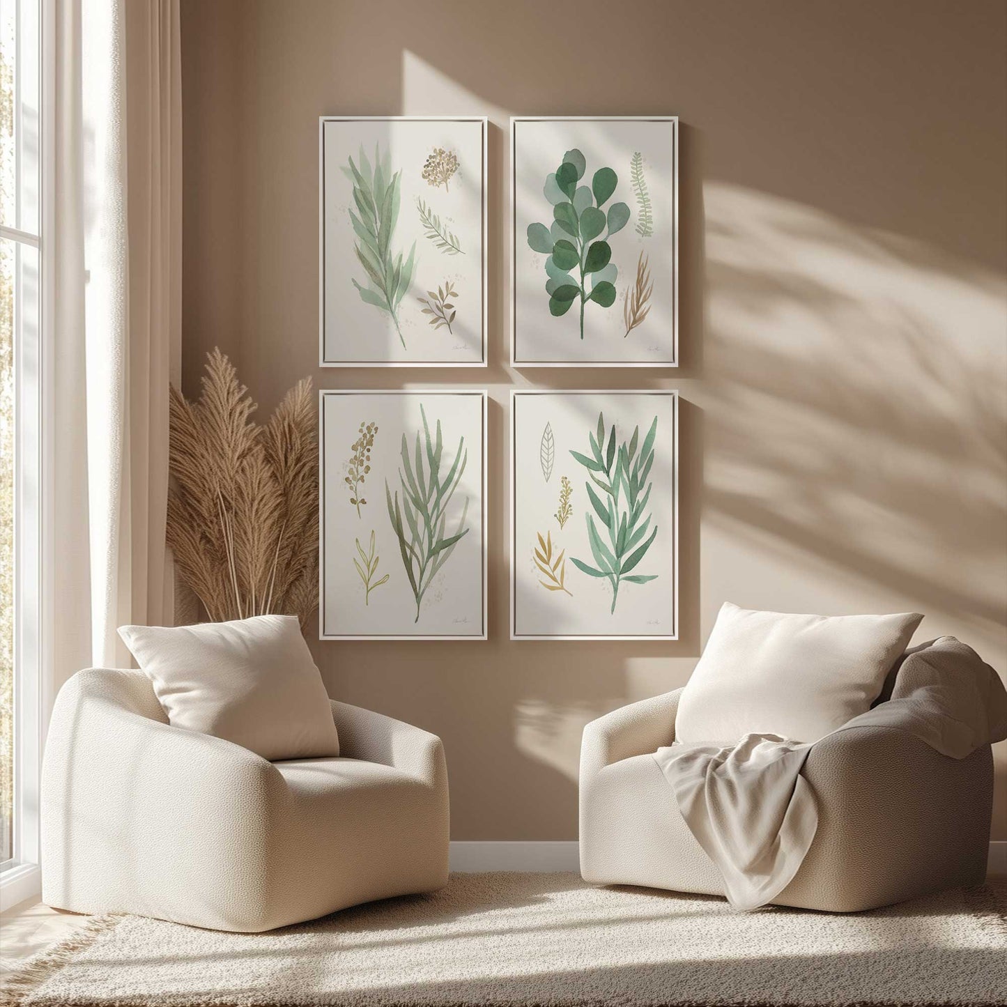 [Color:Satin Black], Picture of art in a Satin Black frame