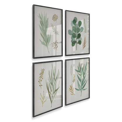 [Color:Weathered Zinc], Picture of art in a Weathered Zinc frame of the corner