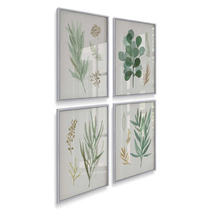 [Color:Polished Chrome], Picture of art in a Polished Chrome frame of the corner