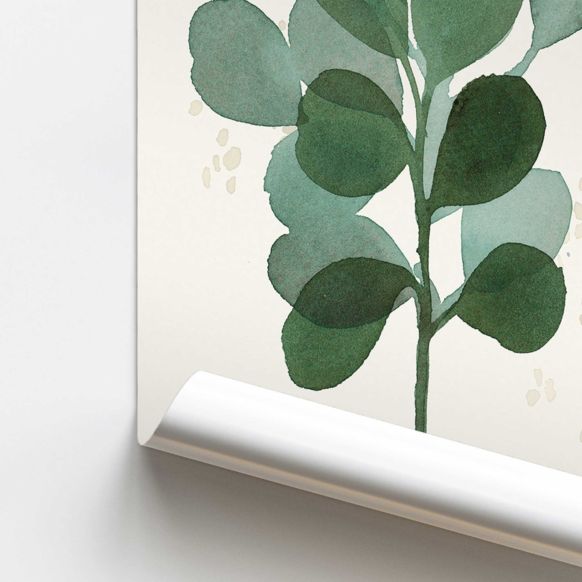 [color:Rolled Print], Picture of close up of art