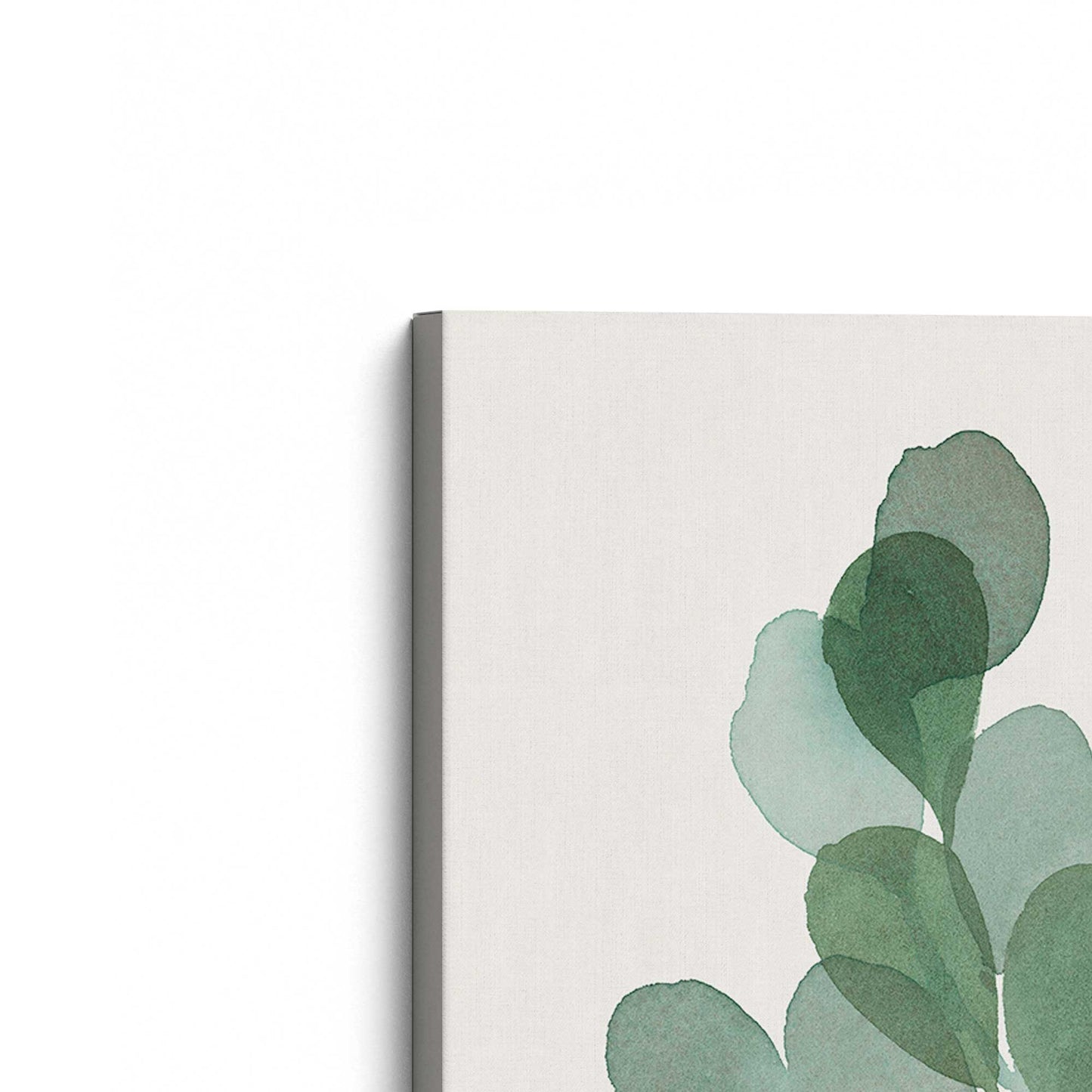 [Color:Stretched Canvas], Picture of the corner of the art