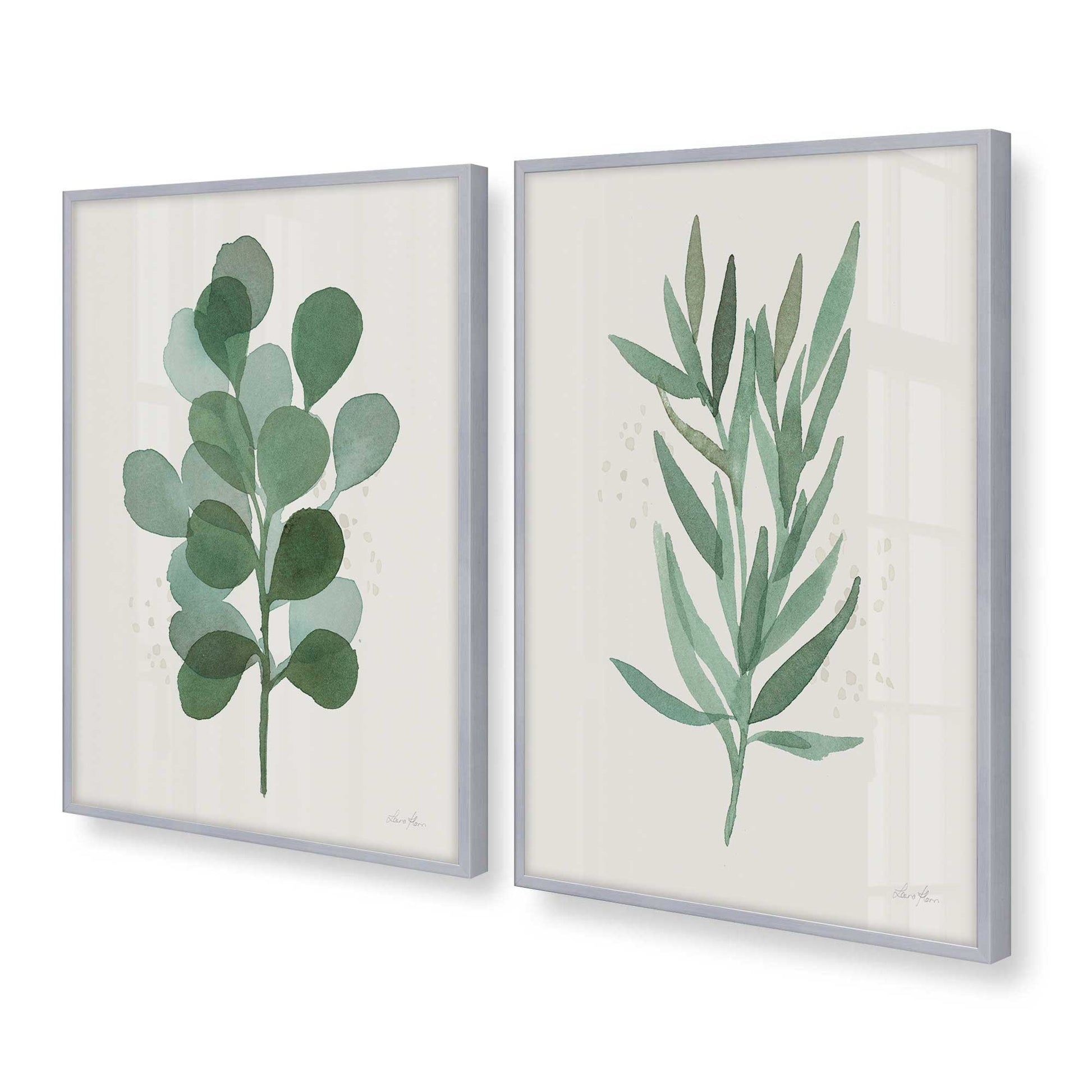 [Color:Polished Chrome], Picture of art in a Polished Chrome frame at an angle