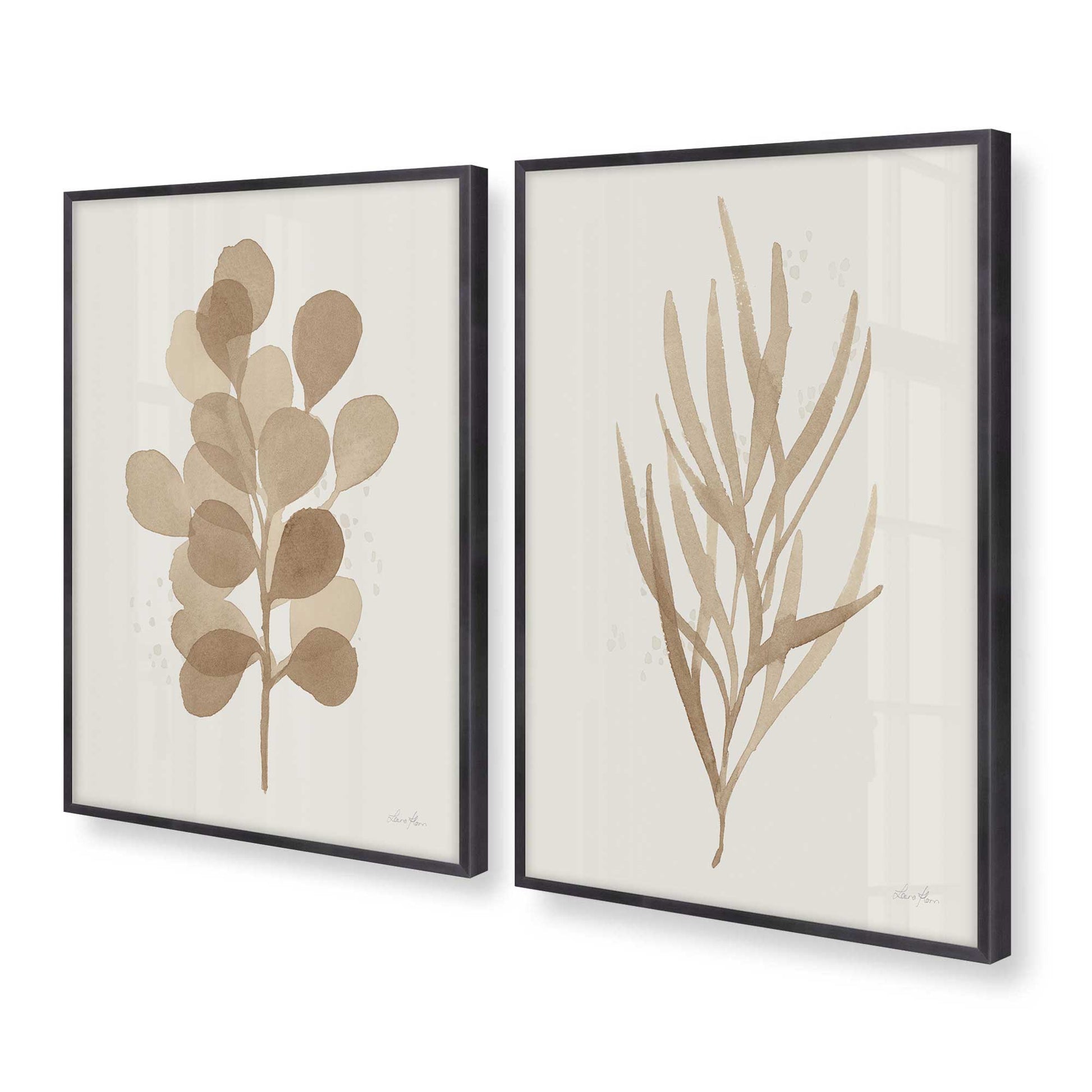 [Color:Weathered Zinc], Picture of art in a Weathered Zinc frame at an angle