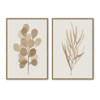 [Color:Brushed Gold], Picture of art in a Brushed Gold frame