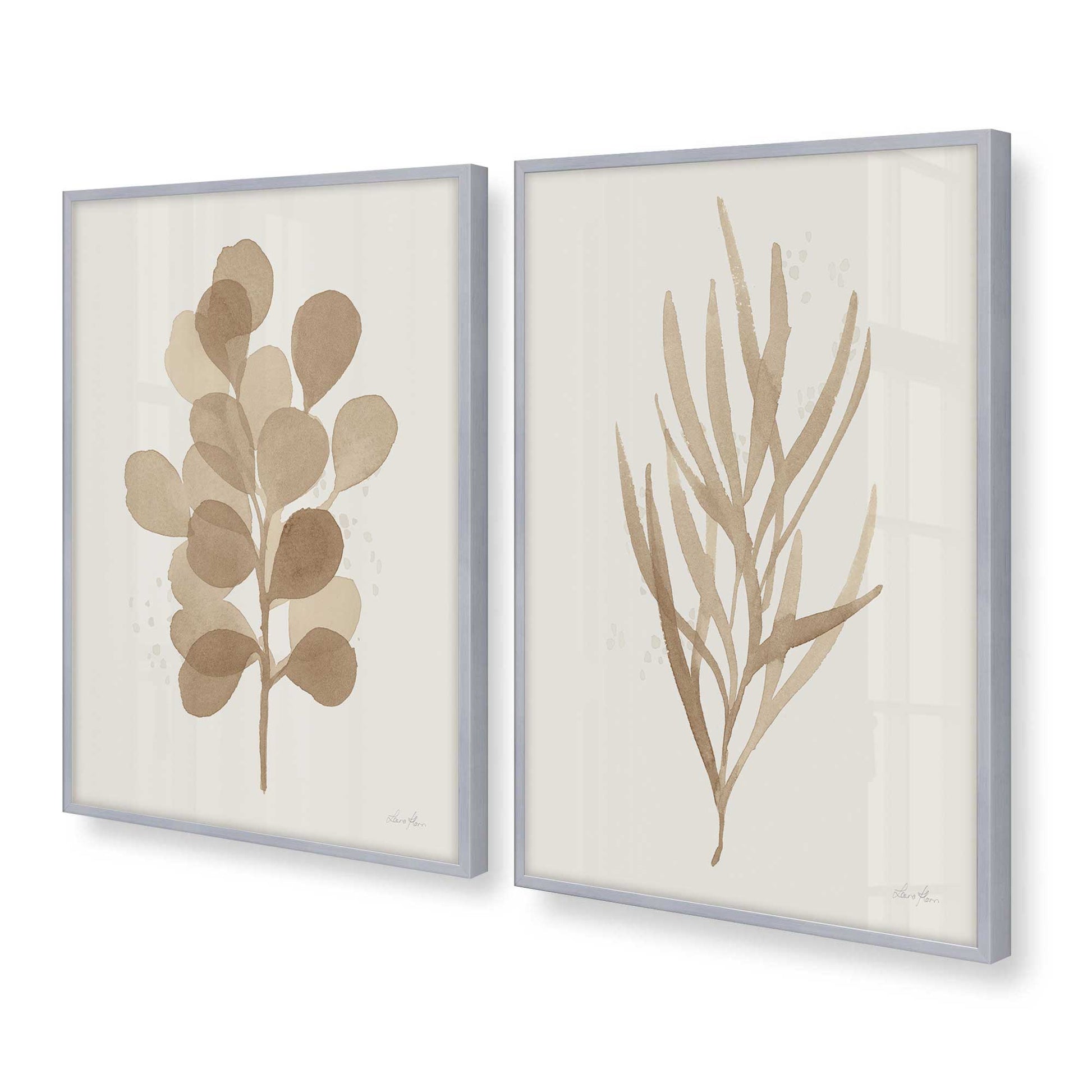 [Color:Polished Chrome], Picture of art in a Polished Chrome frame at an angle