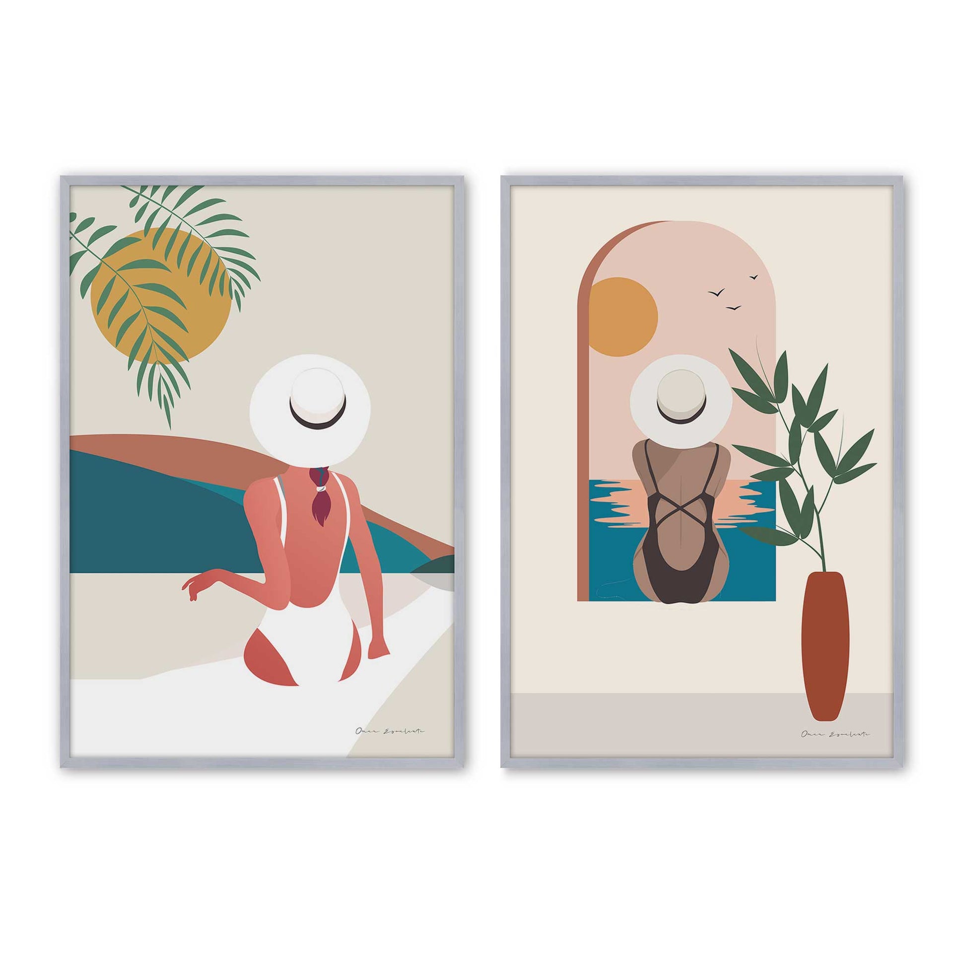 [Color:Polished Chrome], Picture of art in a Polished Chrome frame