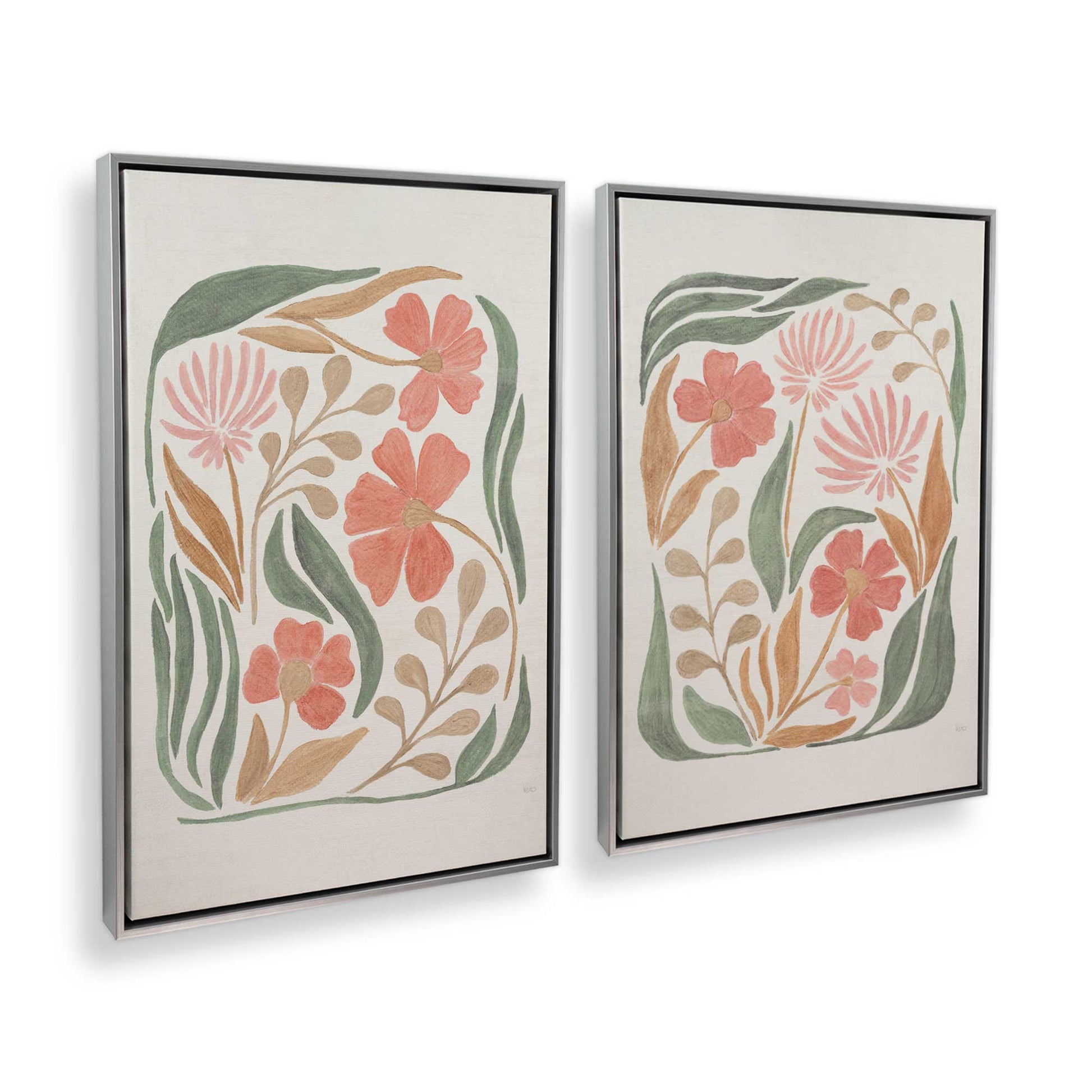 [Color:Polished Chrome], Picture of art in a Polished Chrome frame at an angle