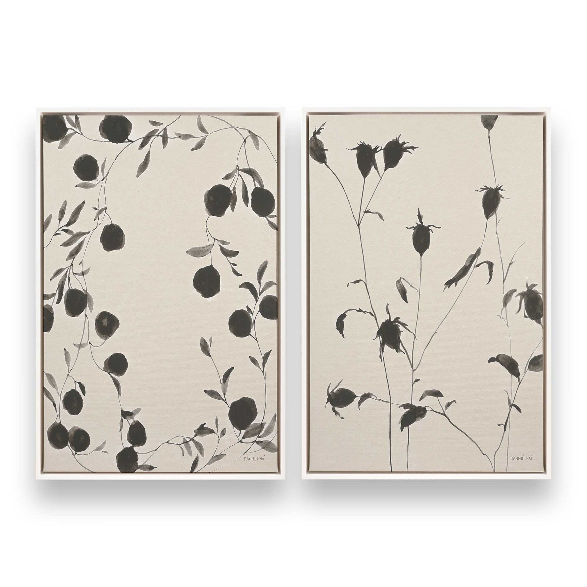 [Color:Opaque White], Picture of art in a White frame