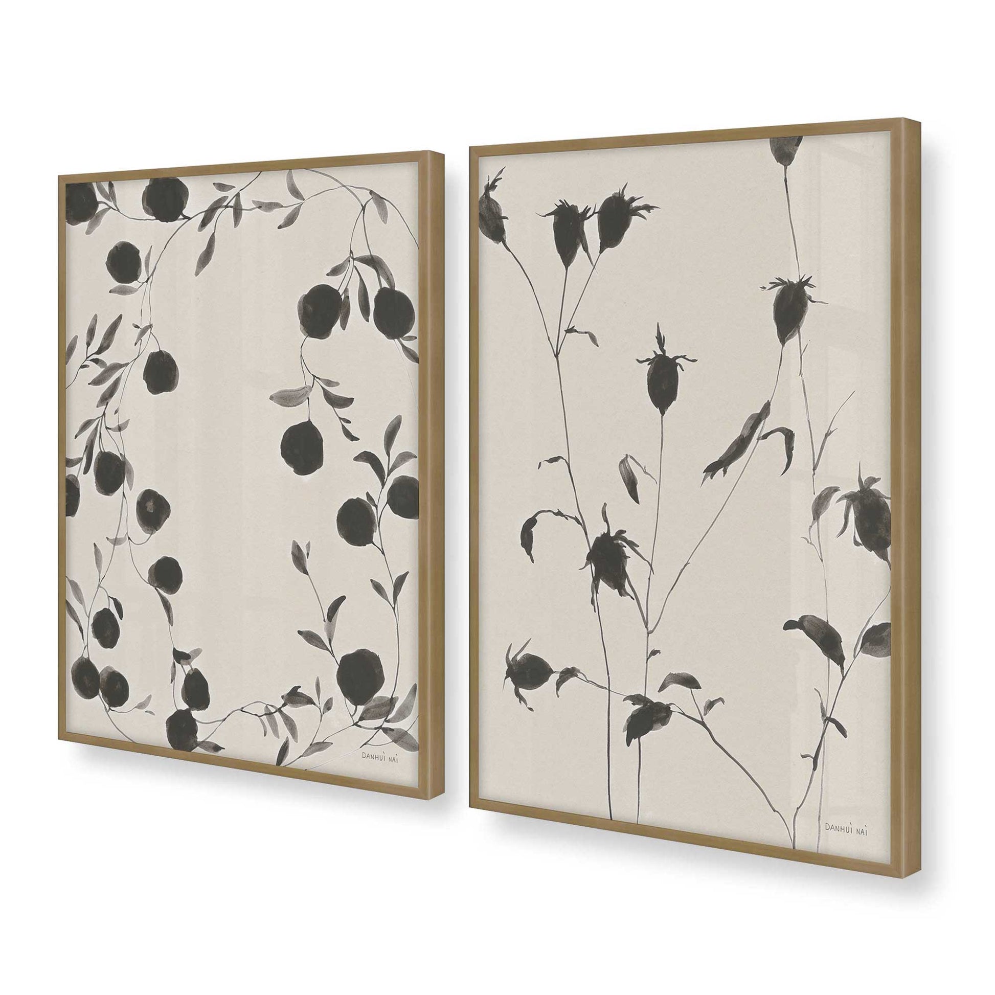 [Color:Weathered Zinc], Picture of art in a Weathered Zinc frame at an angle