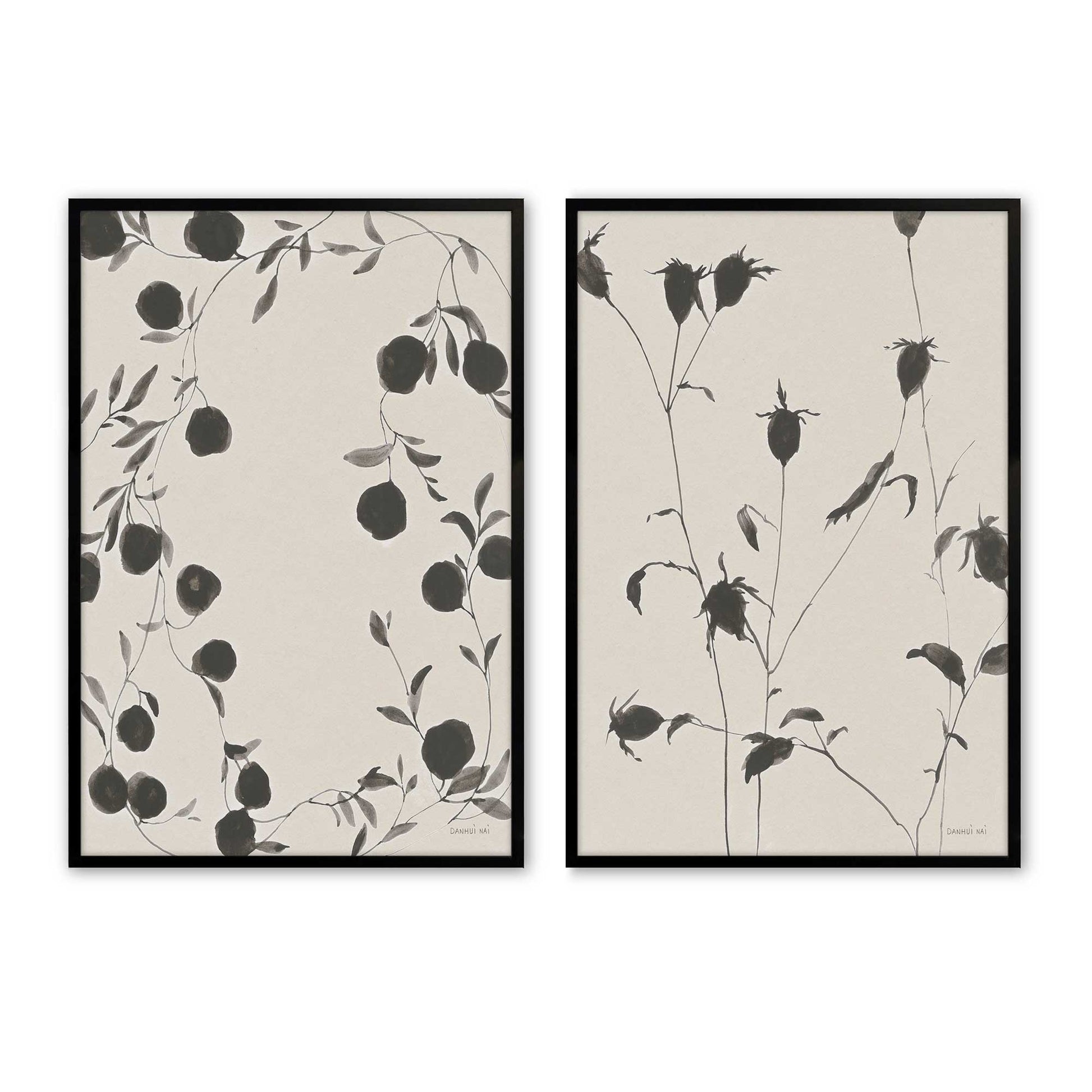 [Color:Satin Black], Picture of art in a Satin Black frame