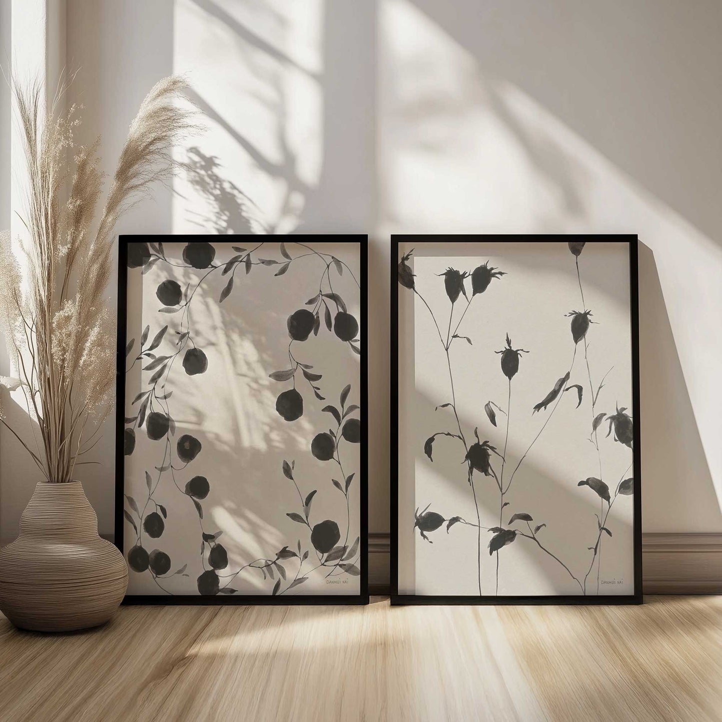 [Color:Brushed Gold], Picture of art in a Brushed Gold frame