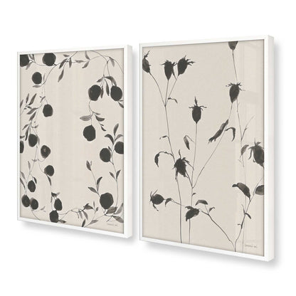 [Color:Opaque White], Picture of art in a Opaque White frame at an angle
