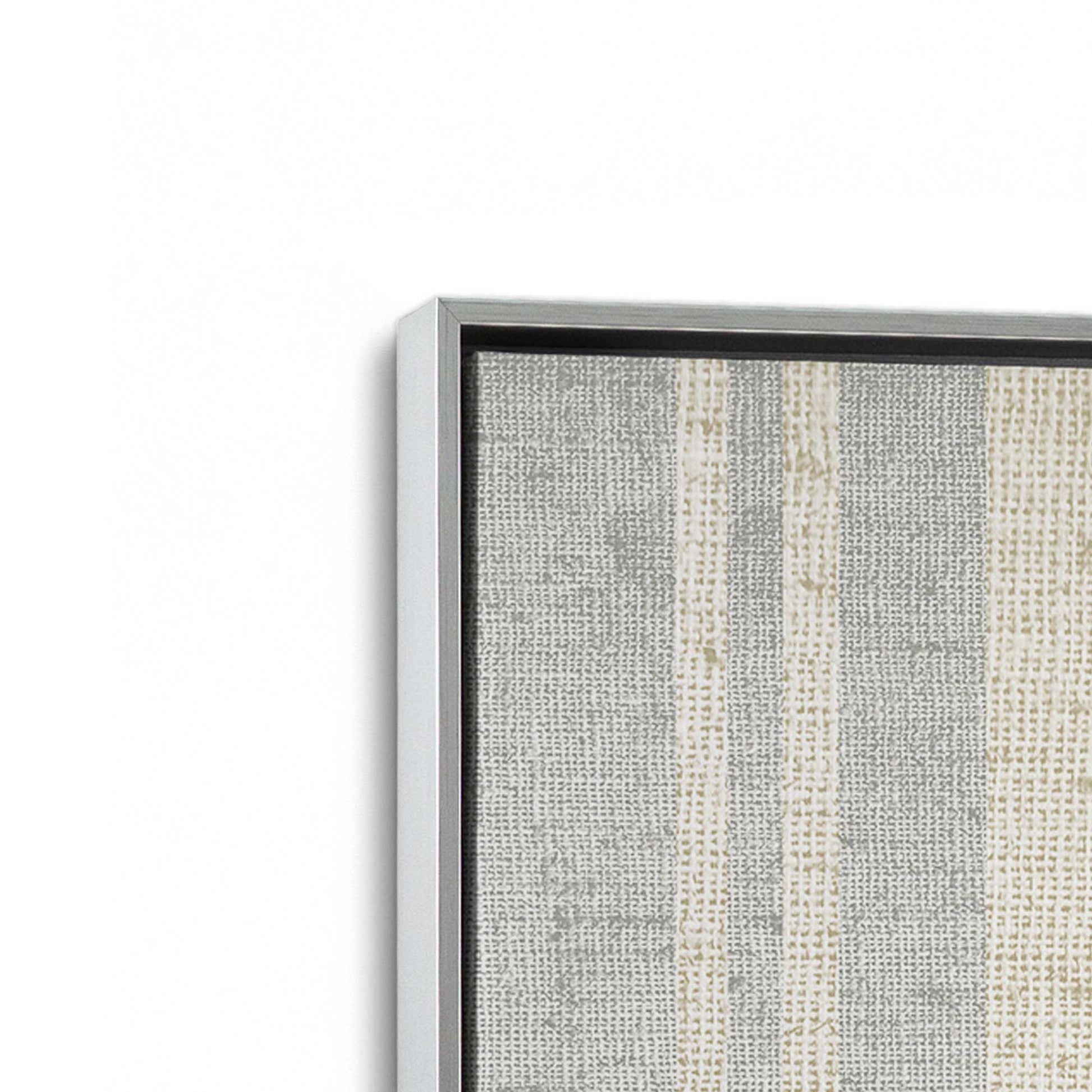 [Color:Polished Chrome], Picture of art in a Polished Chrome frame at an angle